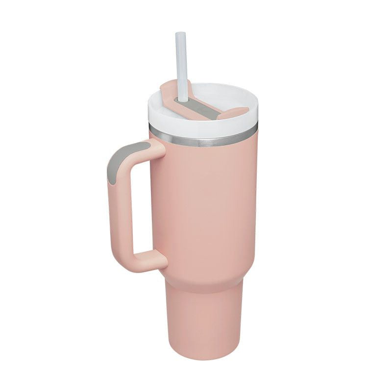 1200ml Stainless Steel Mug Coffee Cup Thermal Travel Car Auto Mugs T hermos 40 Oz Tumbler with Handle Straw Cup Drinkware New In EasyOptionXY LLC