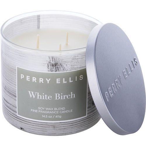 PERRY ELLIS WHITE BIRCH by Perry Ellis SCENTED CANDLE 14.5 OZ EasyOptionXY LLC