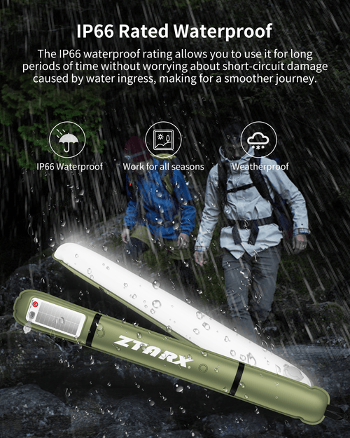 PuffyGlo Inflatable LED Tube Camping Light EasyOptionXY LLC