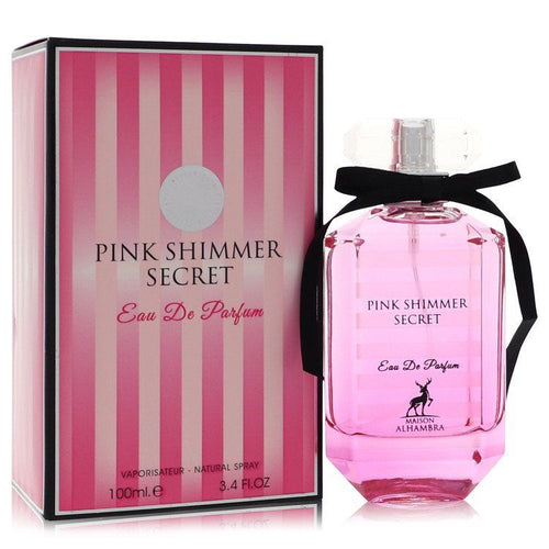Pink Shimmer Secret by Maison Alhambra Eau De Parfum Spray EasyOptionXY LLC