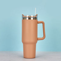 1200ml Stainless Steel Mug Coffee Cup Thermal Travel Car Auto Mugs T hermos 40 Oz Tumbler with Handle Straw Cup Drinkware New In EasyOptionXY LLC