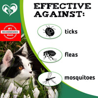 Flea and Tick Prevention Chewable Pills for Cats Revolution Oral Flea Treatment for Pets Pest Control & Natural Defense Chewables Small Tablets Salmon Fish Taste EasyOptionXY LLC