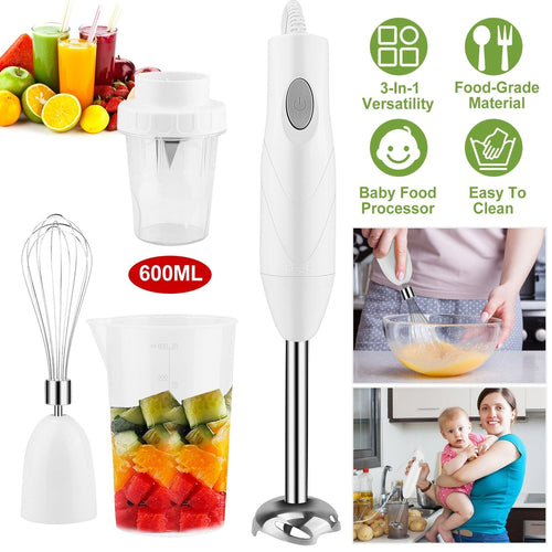 3-In-1 Immersion Hand Blender Multifunctional Stick Blender Mixer Grinder EasyOptionXY LLC