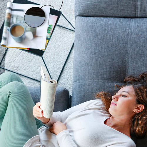 Desktop Electric Cup Warmer 8Hours Auto Off Overheating Protection Smart Timer Setting 2 Temperature Levels  Ceramic Heating Panel For Office Home EasyOptionXY LLC