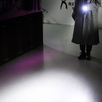 Small Mini Pocket LED Flashlight Torch Keychain Light Rechargeable Lamp BORUiT EasyOptionXY LLC