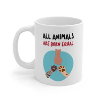 All Animals Are Born Equal Mug EasyOptionXY LLC