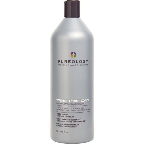 PUREOLOGY by Pureology STRENGTH CURE BLONDE PURPLE SHAMPOO 33.8 OZ EasyOptionXY LLC