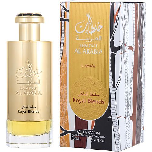 LATTAFA KHALTAAT AL ARABIA ROYAL BLENDS by Lattafa EAU DE PARFUM SPRAY 3.4 OZ EasyOptionXY LLC