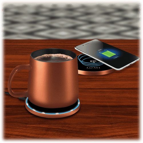 2-In-1 Smart Mug Warmer and QI Wireless Charger EasyOptionXY LLC