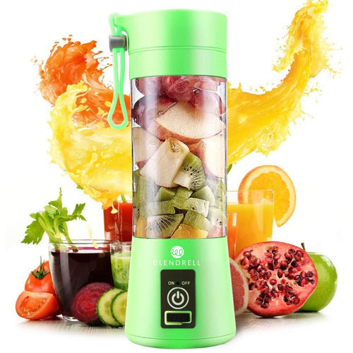 Portable Handheld USB Electric Juice Blender 6 Blades Deluxe Version by Blendrell  Perfect portable tool EasyOptionXY LLC