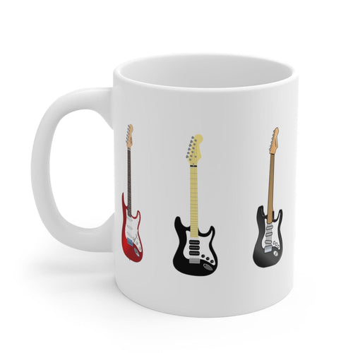 Electric Guiter Mix Coffee Tea Mug EasyOptionXY LLC