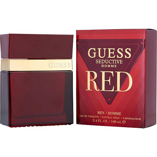 GUESS SEDUCTIVE HOMME RED by Guess EDT SPRAY 3.4 OZ EasyOptionXY LLC