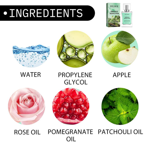 EELHO Men's Perfume (Emerald) Long-lasting Fragrance for Couples Dating Fragrance Natural and fresh to take with you - Christmas gift EasyOptionXY LLC