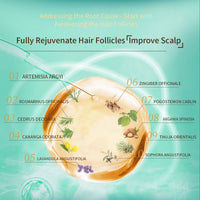 Wormwood Essence Shampoo Ten Plant Extracts Cleanse And Hydrate Hair And Scalp, Improves Hair Volume, Strength And Texture, Physician-formulated For Thinning Hair,for All Hair 9.1 Fl Oz EasyOptionXY LLC