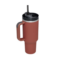 1200ml Stainless Steel Mug Coffee Cup Thermal Travel Car Auto Mugs T hermos 40 Oz Tumbler with Handle Straw Cup Drinkware New In EasyOptionXY LLC