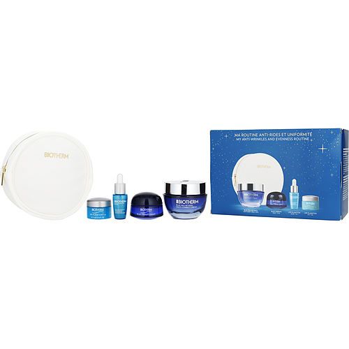 Biotherm by BIOTHERM The Pro-Blue Retinol Holiday Set: Blue Pro-Retinol Multi-Correct Cream 50ml + Blue Therapy Night Cream 15ml + Life Plankton Eye 5ml + Life Plankton Serum 7ml --4pcs+Bag EasyOptionXY LLC
