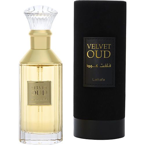 LATTAFA VELVET OUD by Lattafa EAU DE PARFUM SPRAY 3.4 OZ EasyOptionXY LLC