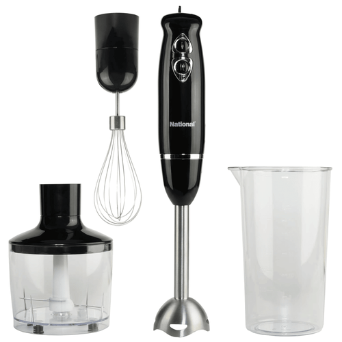 National Multi-Purpose 4-in-1 Immersion Hand Blender EasyOptionXY LLC