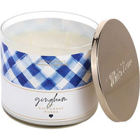 BATH & BODY WORKS by Bath & Body Works GINGHAM SCENTED CANDLE 14.5 OZ EasyOptionXY LLC