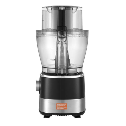 VEVOR Food Processor, 14-Cup Vegetable Chopper for Chopping, Mixing, Slicing, and Kneading Dough, 600 Watts Stainless Steel Blade Professional Electric Food Chopper, Easy Assembly & Clean, Black EasyOptionXY LLC