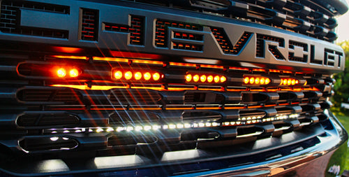 2019-2021 Chevrolet Silverado 1500 Dual 40s Light Bars M&R Automotive