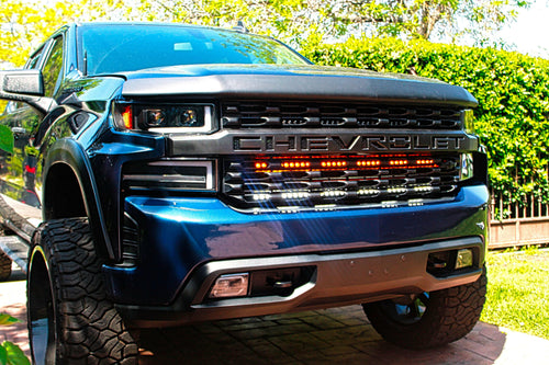 2019-2021 Chevrolet Silverado 1500 Dual 40s Light Bars M&R Automotive
