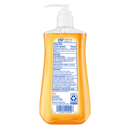 (3 pack) Dial Antibacterial Liquid Hand Soap, Gold, 11 fl oz EasyOptionXY LLC