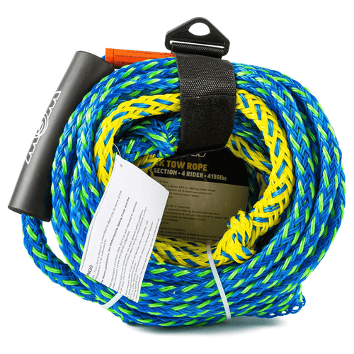 WOW Watersports 60ft 4-Rider 4K Tow Rope with 2 Sections Jupiter Gear