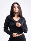 JupiterGear Athletic Zip-Up Crop Hoodie Jacket Jupiter Gear
