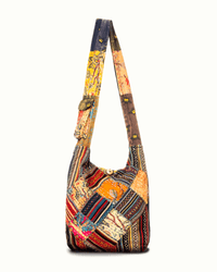 Kathmandu Collection Quilted Patchwork Hobo Bag Jupiter Gear