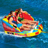 WOW Sports Big Bubba Hi Vis 2 Person Towable Water Tube For Pool and Lake Jupiter Gear