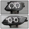 Spyder BMW Z4 03-08 Projector Headlights Xenon/HID Model Only - LED Halo Black PRO-YD-BMWZ403-HID-BK OffRoadUSA.com