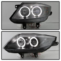 Spyder BMW Z4 03-08 Projector Headlights Xenon/HID Model Only - LED Halo Black PRO-YD-BMWZ403-HID-BK OffRoadUSA.com