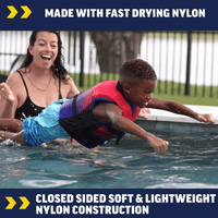 WOW Watersports Vis-Wave Child Life Vest Jupiter Gear