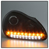 Spyder Porsche Cayenne 03-06 Projector Xenon/HID Model- DRL LED Blk PRO-YD-PCAY03-HID-DRL-BK OffRoadUSA.com