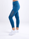 JupiterGear High-Waisted Pilates Leggings with Side Pockets & Mesh Panels Jupiter Gear