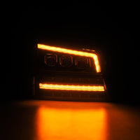 AlphaRex 03-06 Chevrolet Silverado/02-06 Avalanche (without body cladding) NOVA-Series LED Projector Headlights Black OffRoadUSA.com