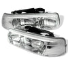Spyder Chevy Silverado 1500/2500 99-02 Crystal Headlights Chrome HD-YD-CSIL99-C OffRoadUSA.com