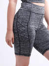 JupiterGear High-Waisted Workout Shorts with Pockets & Criss Cross Design Jupiter Gear