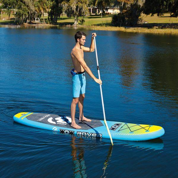 WOW Sports 10'6" Rover Stand Up Inflatable Paddleboard SUP Package (21-3030) Jupiter Gear