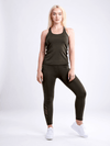 JupiterGear High-Waisted Pilates Leggings with Side Pockets & Mesh Panels Jupiter Gear