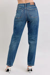 Judy Blue Full Size High Waisted Rigid Magic Non-destroy Straight Leg Jeans HTO Apparel