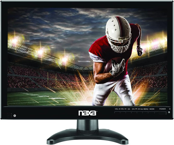 Portable 14.1" 12 Volt ACDC TV and Digital Multimedia Player with Built-in Rechargeable Lithium Battery & DC Car Cord (NT-1400) Jupiter Gear