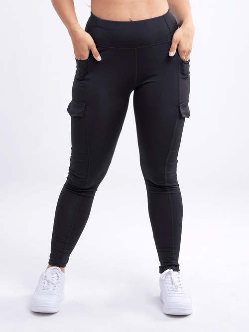 JupiterGear High-Waisted Leggings with Side Cargo Pockets Jupiter Gear