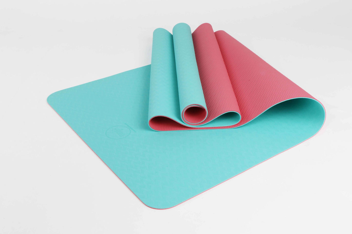 2-Tone TPE Premium Yoga Mat - Non-Slip, Eco-Friendly, Extra Cushioning for All Yoga Styles