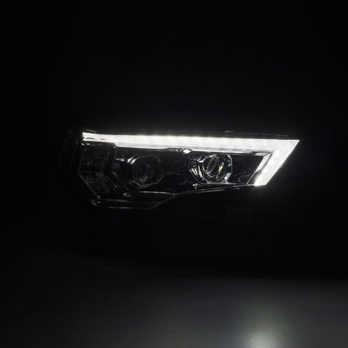 AlphaRex 14-20 Toyota 4Runner MK II PRO-Series Halogen Projector Headlights Chrome OffRoadUSA.com