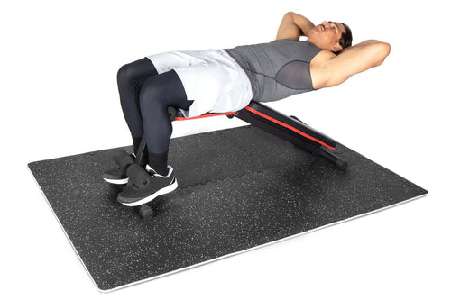 Rubber Top Exercise Puzzle Mat 0.75in 24sqft Jupiter Gear