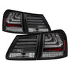 Spyder 07-11 Lexus GS 350 LED Tail Lights Black ALT-YD-LGS06-LED-BK OffRoadUSA.com