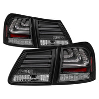 Spyder 07-11 Lexus GS 350 LED Tail Lights Black ALT-YD-LGS06-LED-BK OffRoadUSA.com