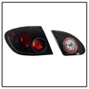 Spyder Toyota Corolla 03-08 Euro Style Tail Lights Black ALT-YD-TC03-BK OffRoadUSA.com